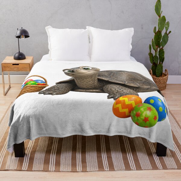 Item preview, Cheerful Aldabra Giant Tortoise Easter designed and sold by Sillytoe.