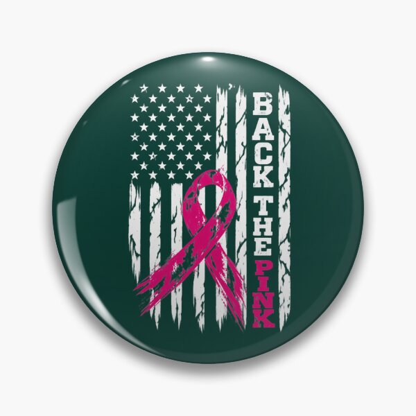 Item preview, Back The Pink Usa Flag Breast Cancer Awareness Women Men Kids Classic T-Shirt designed and sold by pattiringboxx.