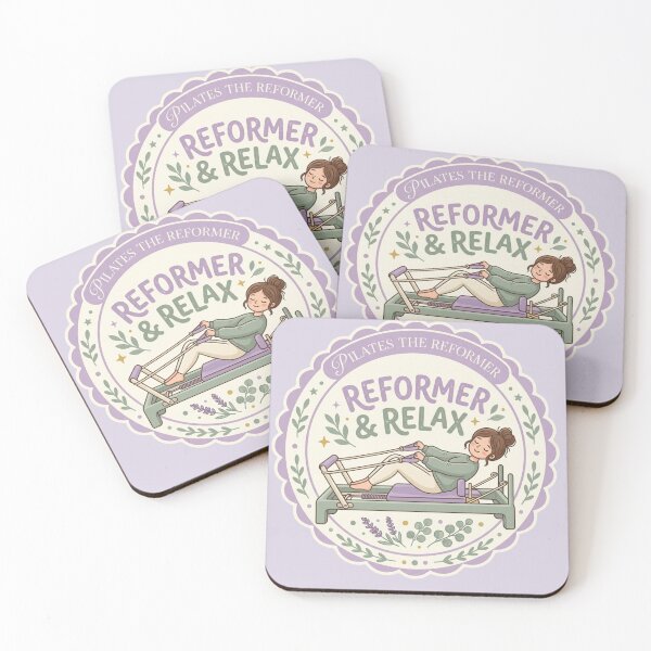 Item preview,  Reformer and Relax Pilates Instructor Aesthetic Floral Sticker designed and sold by REFORMER & COFFEE STUDIO.
