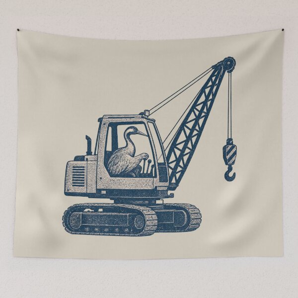 Item preview, Crane Operator - Funny Construction Crane Pun designed and sold by Douglystuff.