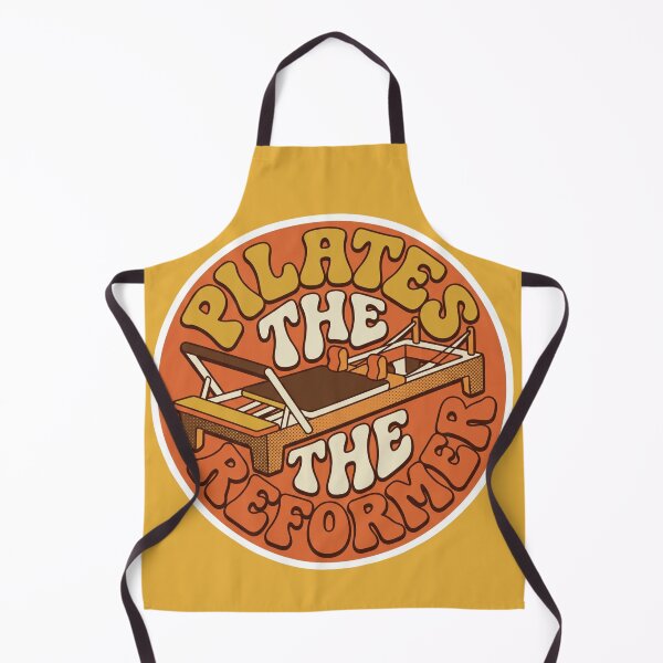 Item preview, Retro 70s Pilates The Reformer Vintage Orange Sticker designed and sold by REFORMER & COFFEE STUDIO.