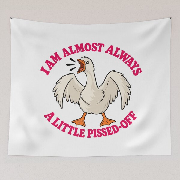 Item preview, Almost Always Pissed Off Goose designed and sold by LuloCreative.