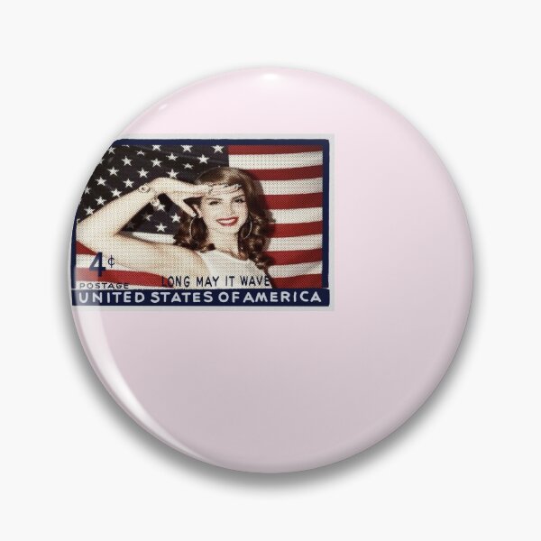 Item preview, Lana USA flag americana postcard stamp ticket souvenir designed and sold by ellmoswrld.