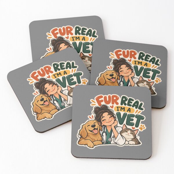 Item preview, Fur Real I’m a Vet Funny Veterinarian Design designed and sold by Glottopia.