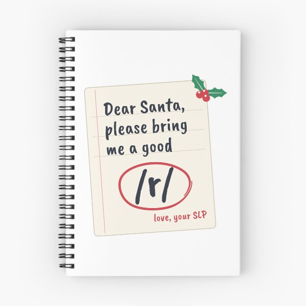 Item preview, Dear Santa Letter Asking for a Good R Sound designed and sold by ColoredPanda.