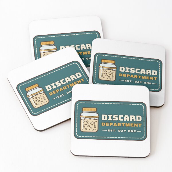 Item preview, Discard Department Retro Sourdough Starter Badge designed and sold by ColoredPanda.