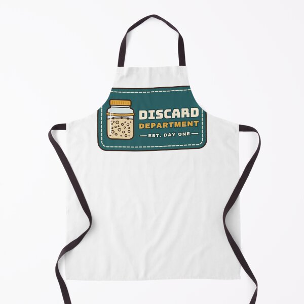 Item preview, Discard Department Retro Sourdough Starter Badge designed and sold by ColoredPanda.