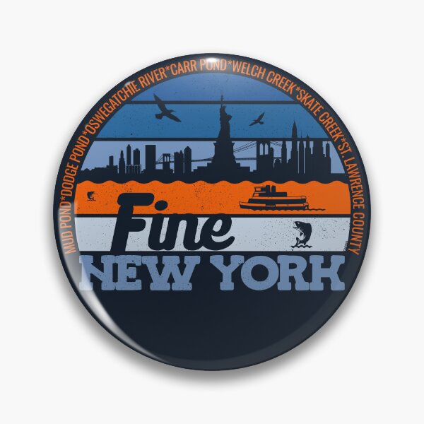 Item preview, FIne New York Sunset Retro Vintage Local Pride Logo designed and sold by CRHPOD20.
