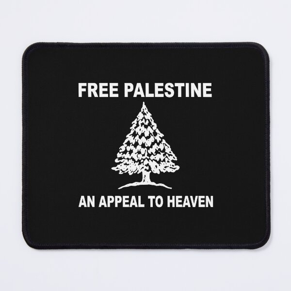 Item preview, Free Palestine An Appeal To Heaven Pine Tree Solidarity Design designed and sold by Designart68.