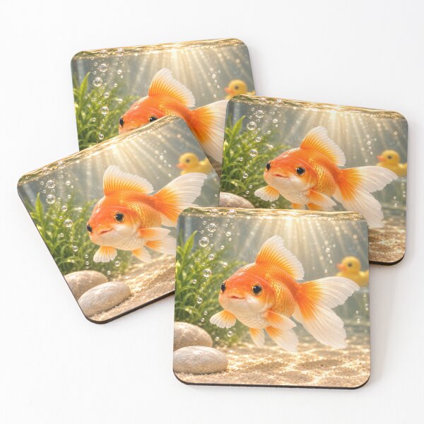 Item preview, Cheerful Goldfish Bathtub designed and sold by Sillytoe.