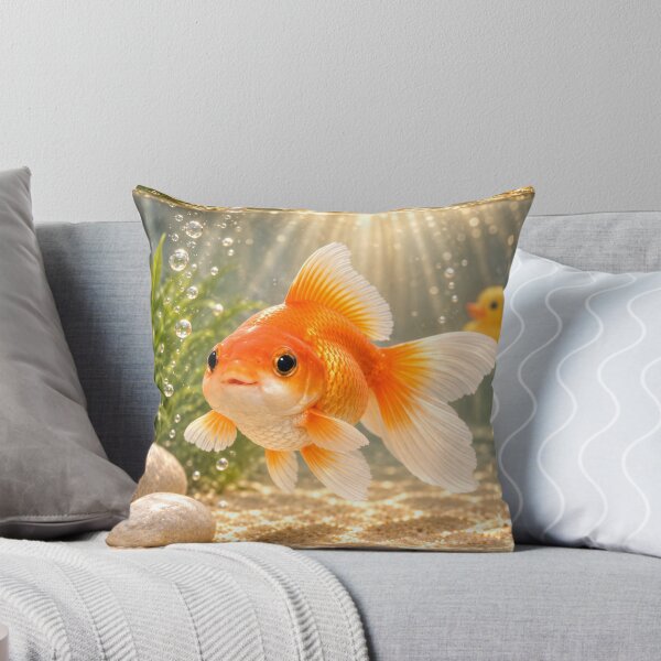Item preview, Cheerful Goldfish Bathtub designed and sold by Sillytoe.