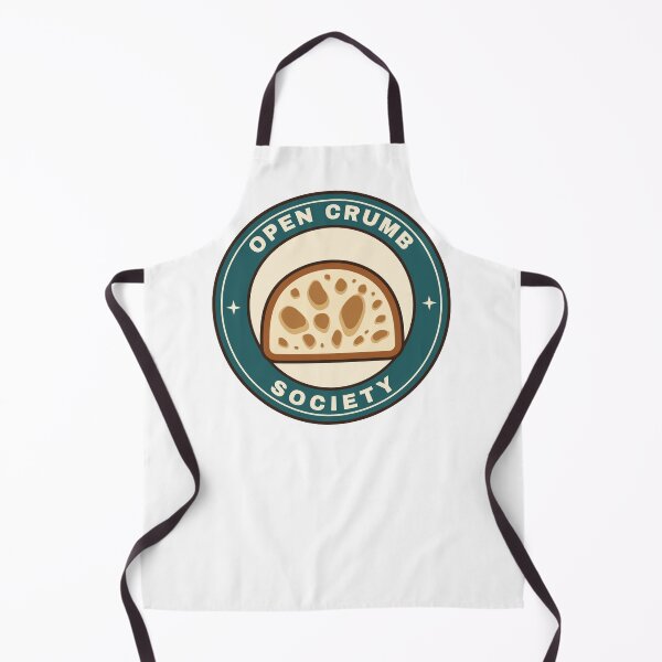 Item preview, Open Crumb Society Sourdough Bread Slice Badge designed and sold by ColoredPanda.