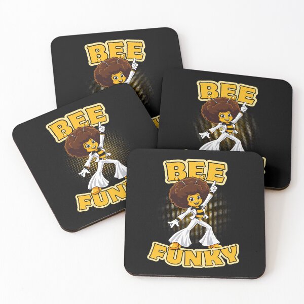 Item preview, Bee Funky – Retro Disco Bee Cartoon designed and sold by KennyTheBartender.