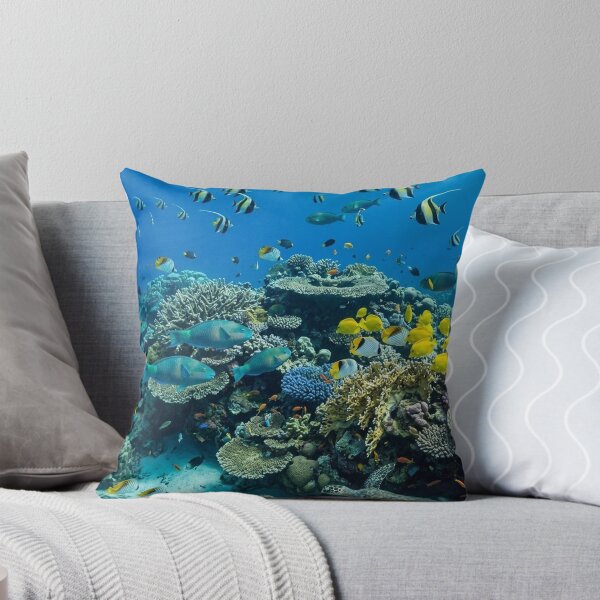 Item preview, Vibrant Coral Reef Haven: Sea Turtles & Tropical Fish School - Underwater Ocean   designed and sold by PetalsPaws.