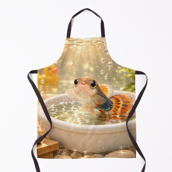 Item preview, Whimsical Guppy Bathtub designed and sold by Sillytoe.