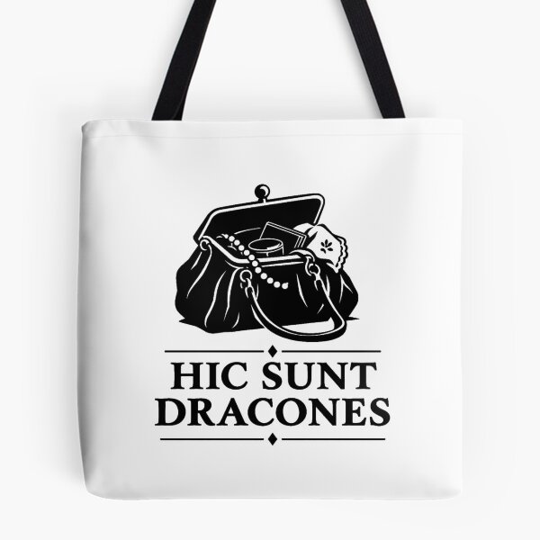 Item preview, Hic Sunt Dracones: Here be dragons designed and sold by Pinemarsh-Manor.