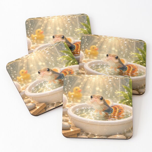 Item preview, Whimsical Guppy Bathtub designed and sold by Sillytoe.