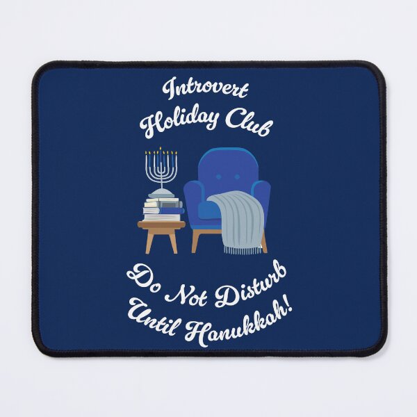 Item preview, Introvert Holiday Club - Hanukkah designed and sold by clark_designs.