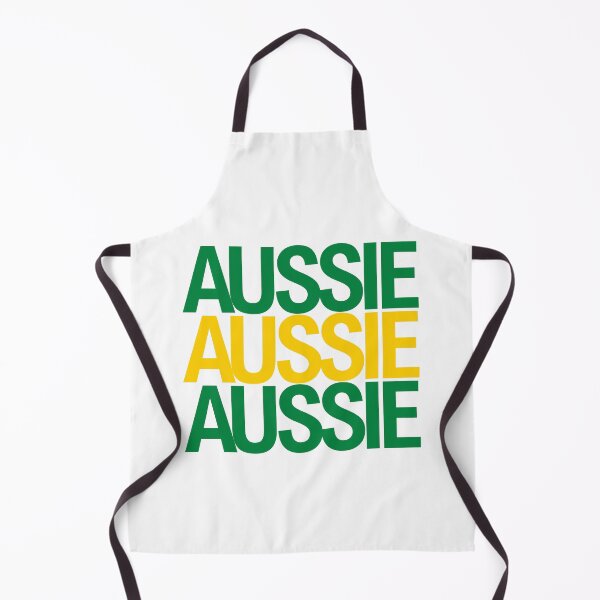 Item preview, Aussie Aussie Aussie Australian Colored Typography designed and sold by whimseyangel.
