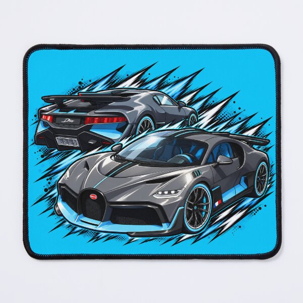 Item preview, Blue Voltage – Futuristic Hypercar Racing Graphic designed and sold by Lacerta-Design.