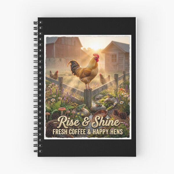 Item preview, Rise and Shine - Fresh Coffee and Happy Hens  designed and sold by Tienda-Vane.