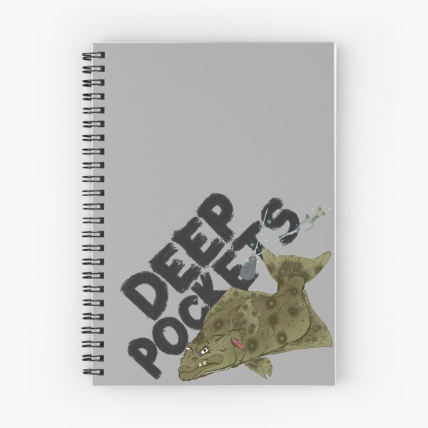Item preview, Deep Pockets // Pacific Halibut designed and sold by Doob's Doodles.