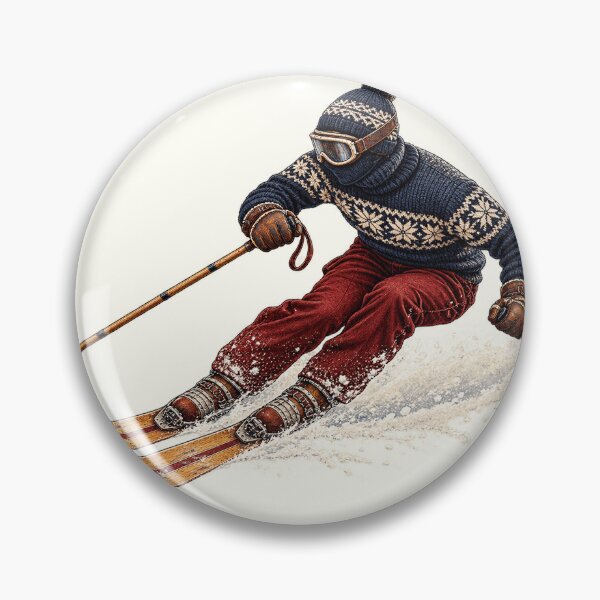 Item preview, Vintage Alpine Ski PNG Bundle, Retro Skiing and Mountain Chalet Designs designed and sold by Bondira-Spono.