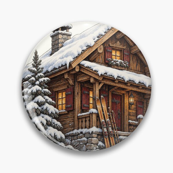 Item preview, Vintage Alpine Ski PNG Bundle, Retro Skiing and Mountain Chalet Designs designed and sold by Bondira-Spono.