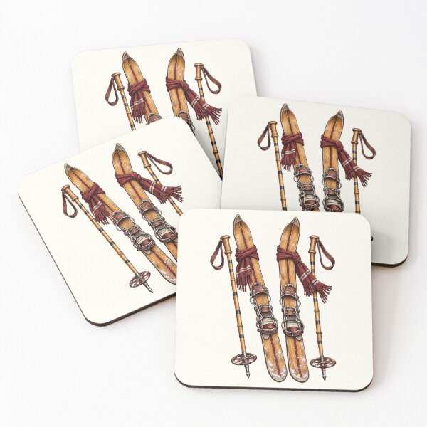 Item preview, Vintage Alpine Ski PNG Bundle, Retro Skiing and Mountain Chalet Designs designed and sold by Bondira-Spono.