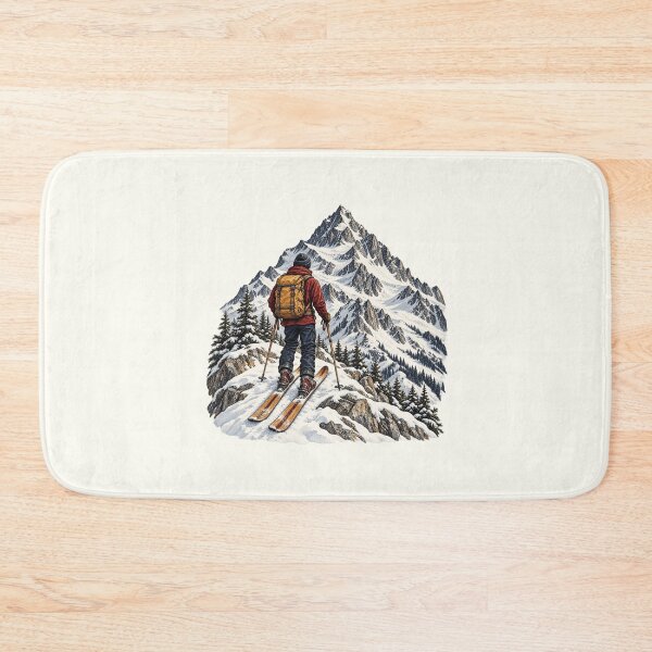 Item preview, Vintage Alpine Ski PNG Bundle, Retro Skiing and Mountain Chalet Designs designed and sold by Bondira-Spono.