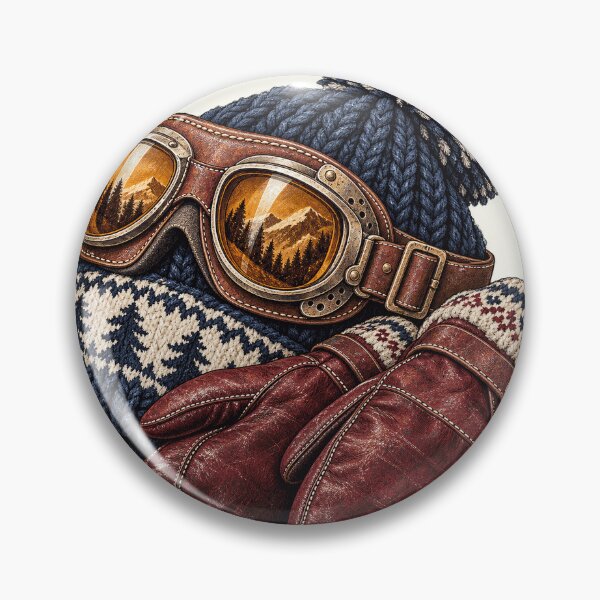 Item preview, Vintage Alpine Ski PNG Bundle, Retro Skiing and Mountain Chalet Designs designed and sold by Bondira-Spono.