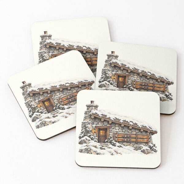 Item preview, Vintage Alpine Ski PNG Bundle, Retro Skiing and Mountain Chalet Designs designed and sold by Bondira-Spono.
