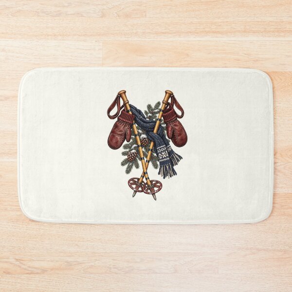 Item preview, Vintage Alpine Ski PNG Bundle, Retro Skiing and Mountain Chalet Designs designed and sold by Bondira-Spono.