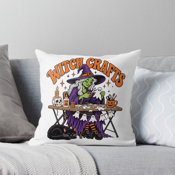 Item preview, Witch Crafts Funny Halloween Crafting Witch designed and sold by justinhmorton.
