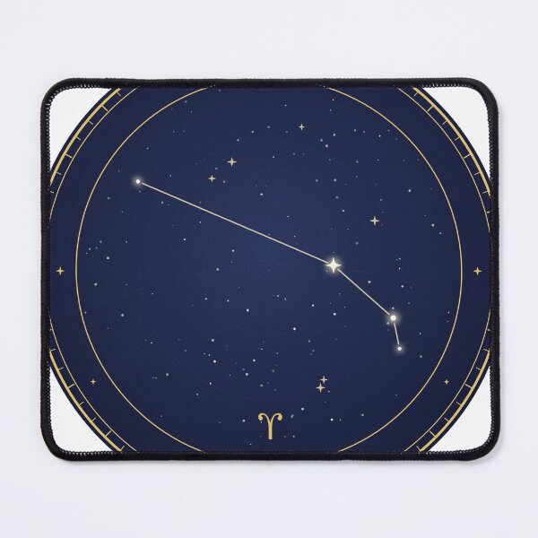 Item preview, Aries Constellation - Celestial Zodiac Star Chart designed and sold by Mooncap Studio.