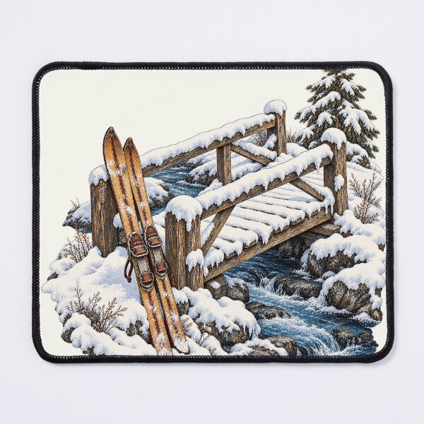 Item preview, Vintage Alpine Ski PNG Bundle, Retro Skiing and Mountain Chalet Designs designed and sold by Bondira-Spono.