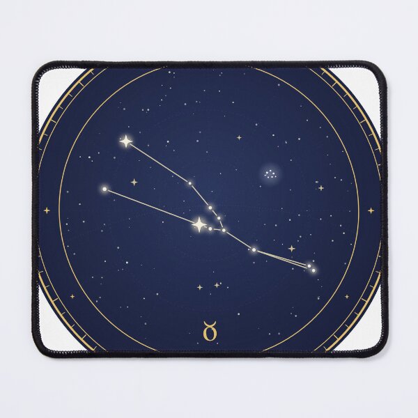 Item preview, Taurus Constellation - Celestial Zodiac Star Chart designed and sold by Mooncap Studio.