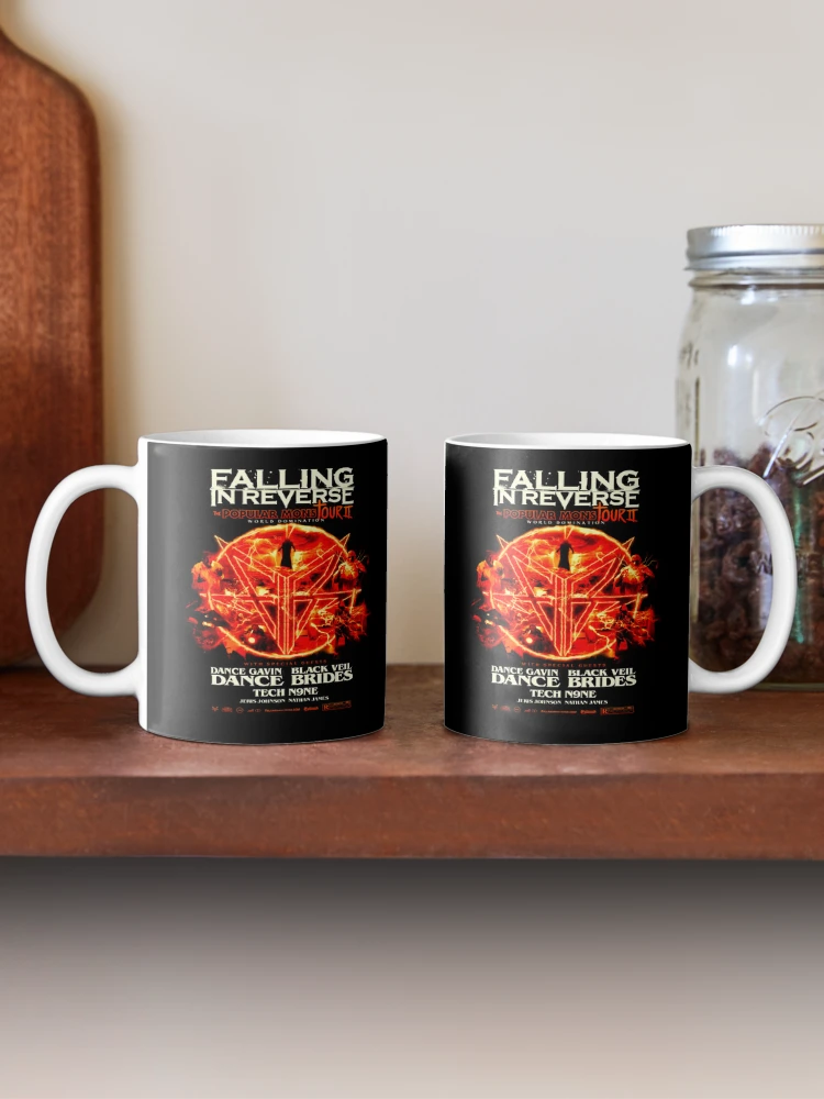 Thumbnail 2 of 6, Coffee Mug, Falling In Reverse Classic designed and sold by vodevinfrogart.