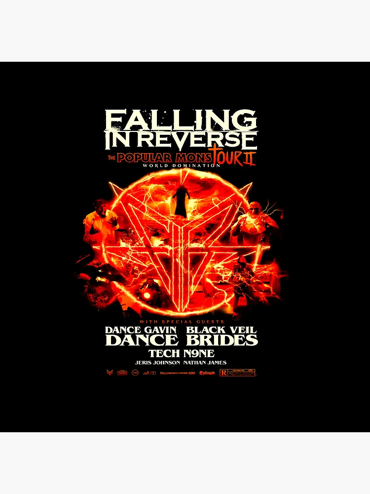 Thumbnail 4 of 4, Clock, Falling In Reverse Classic designed and sold by vodevinfrogart.