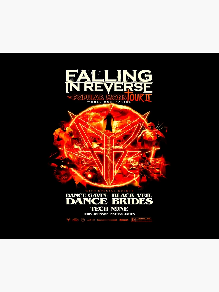 Thumbnail 3 of 3, Tapestry, Falling In Reverse Classic designed and sold by vodevinfrogart.