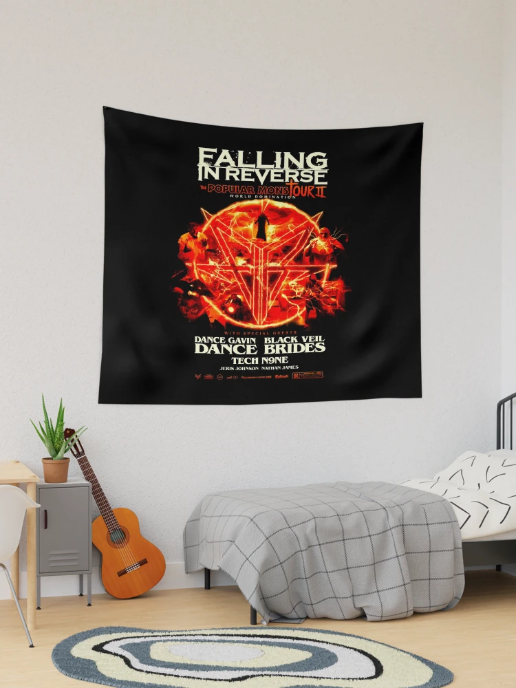Thumbnail 1 of 3, Tapestry, Falling In Reverse Classic designed and sold by vodevinfrogart.