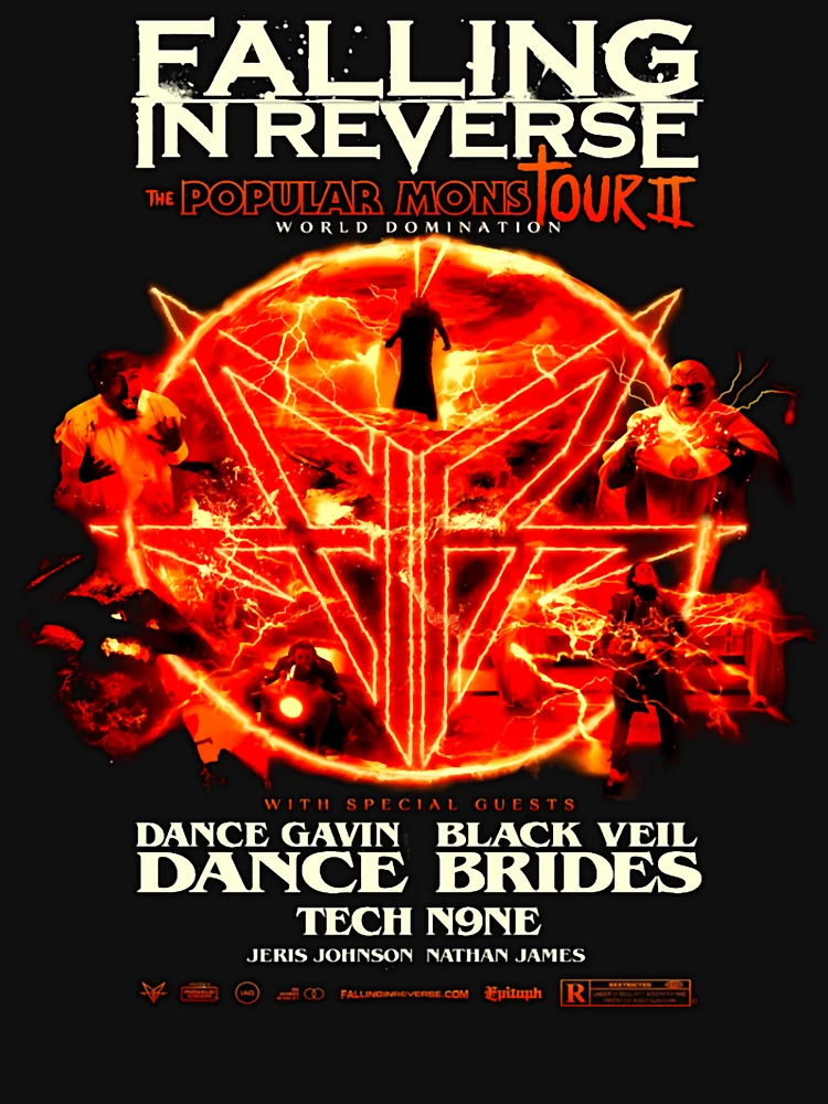 Thumbnail 6 of 6, Lightweight Sweatshirt, Falling In Reverse Classic designed and sold by vodevinfrogart.