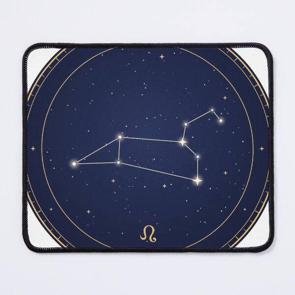 Item preview, Leo Constellation - Celestial Zodiac Star Chart designed and sold by Mooncap Studio.