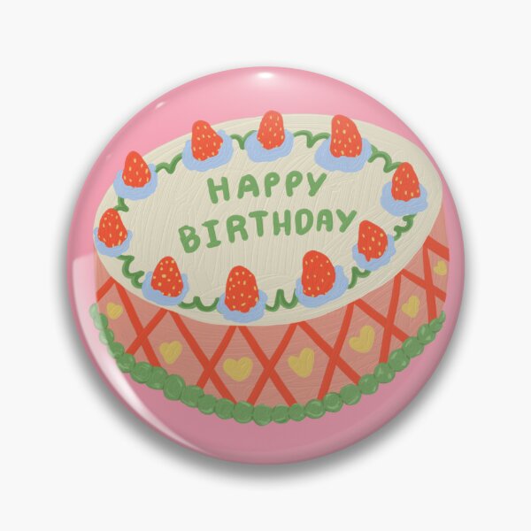 Item preview, funky kitsch brightly coloured birthday celebration designed and sold by worryguts.