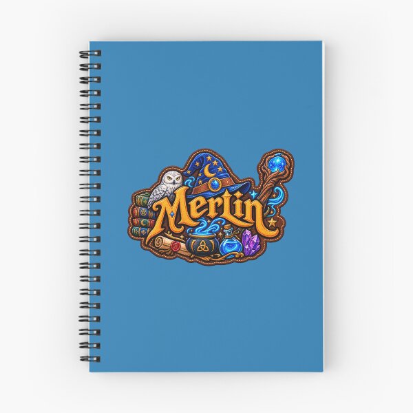 Item preview, Merlin the Wizard (Leather Patch Design)  designed and sold by TheFatherOfArt.