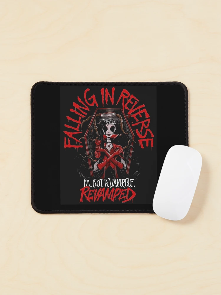 Thumbnail 1 of 5, Mouse Pad, Falling In Reverse Essential designed and sold by vodevinfrogart.