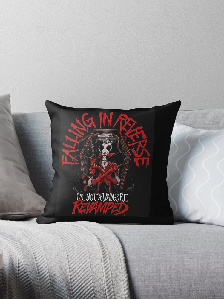 Thumbnail 1 of 4, Pillow, Falling In Reverse Essential designed and sold by vodevinfrogart.