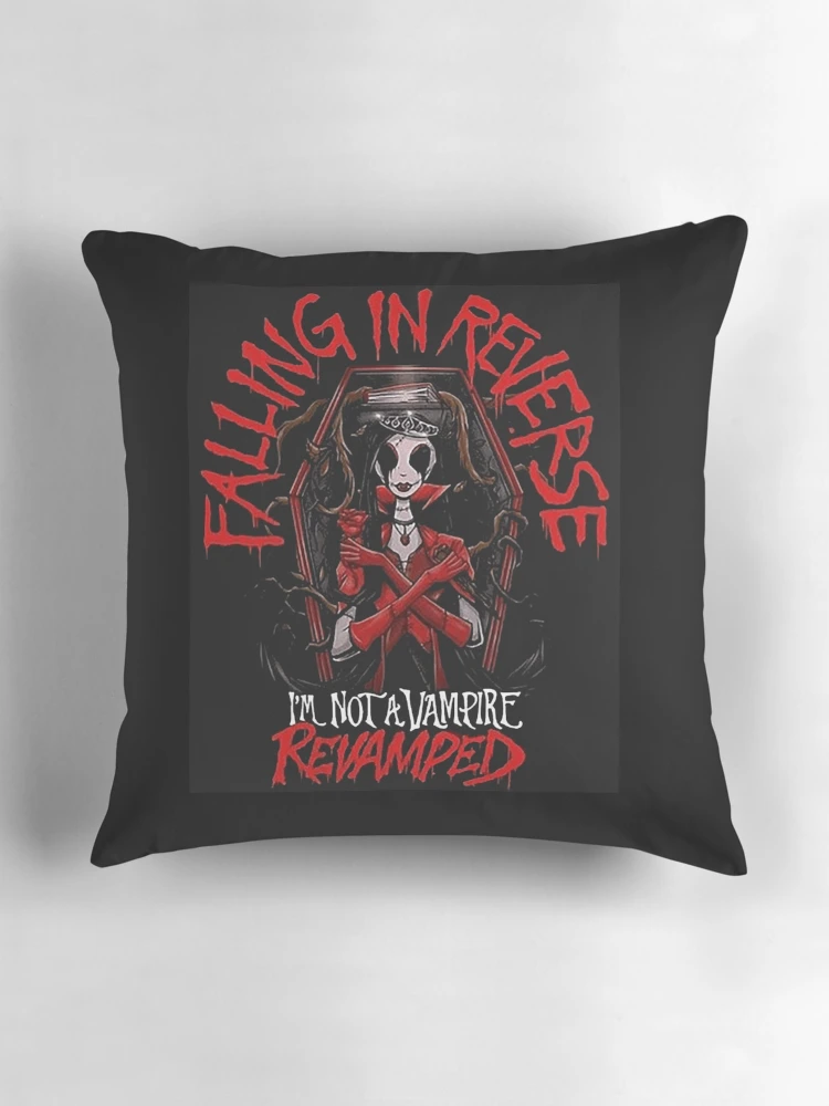 Thumbnail 3 of 4, Pillow, Falling In Reverse Essential designed and sold by vodevinfrogart.