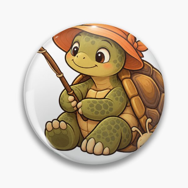 Item preview, Pondside Patient Tortoise designed and sold by CozyMigo.