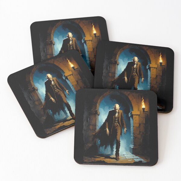 Item preview,  Nosferatu The Vampire Vintage Style Halloween Illustration designed and sold by DeasiaKessler.